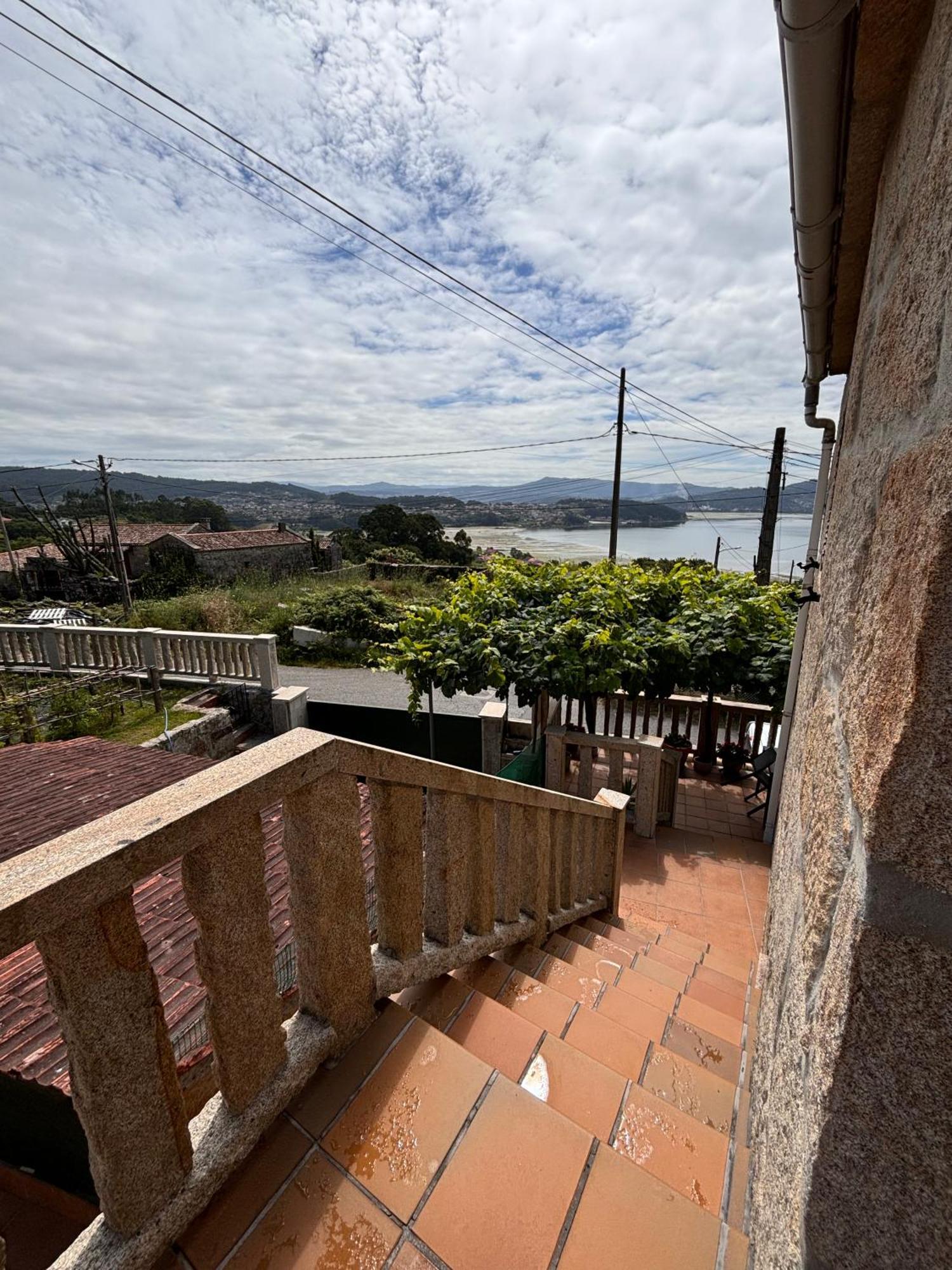 Casita Rural Acogedora Villa Combarro Bagian luar foto