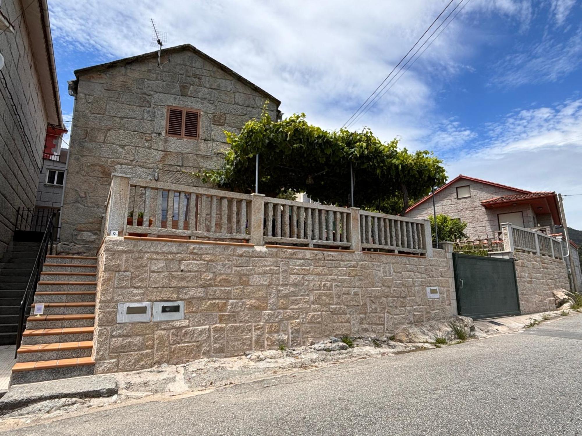 Casita Rural Acogedora Villa Combarro Bagian luar foto